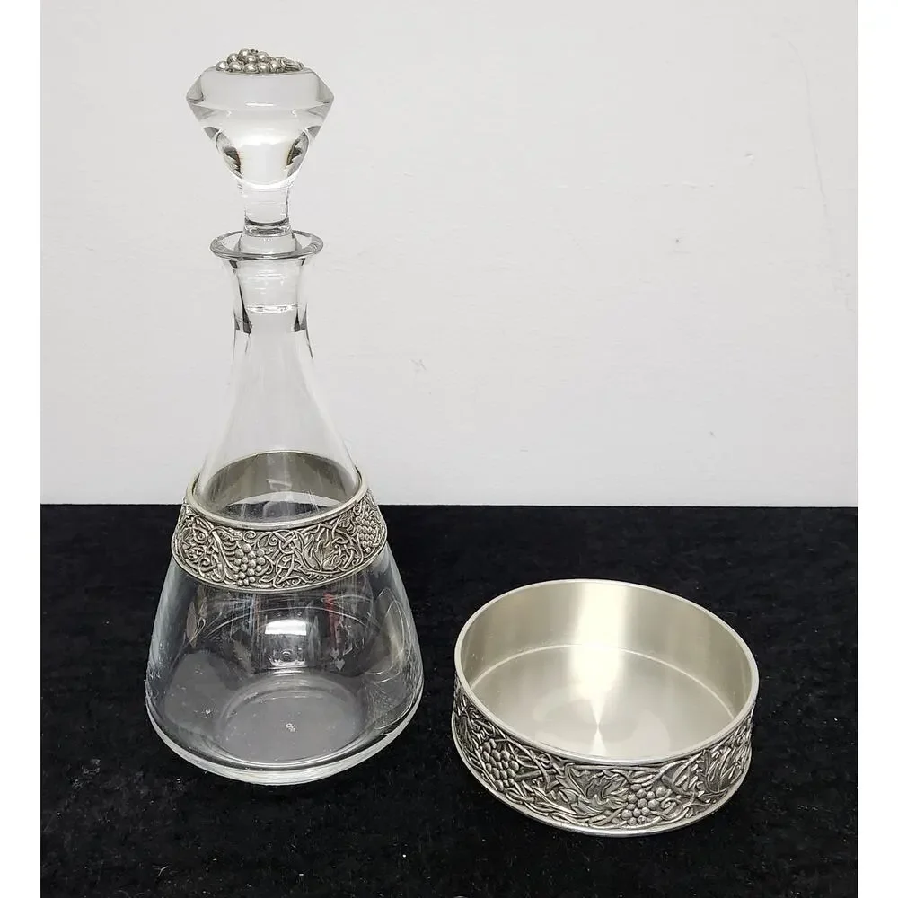 V & A Royal Selangor William Morris Pewter Complete Wine Set